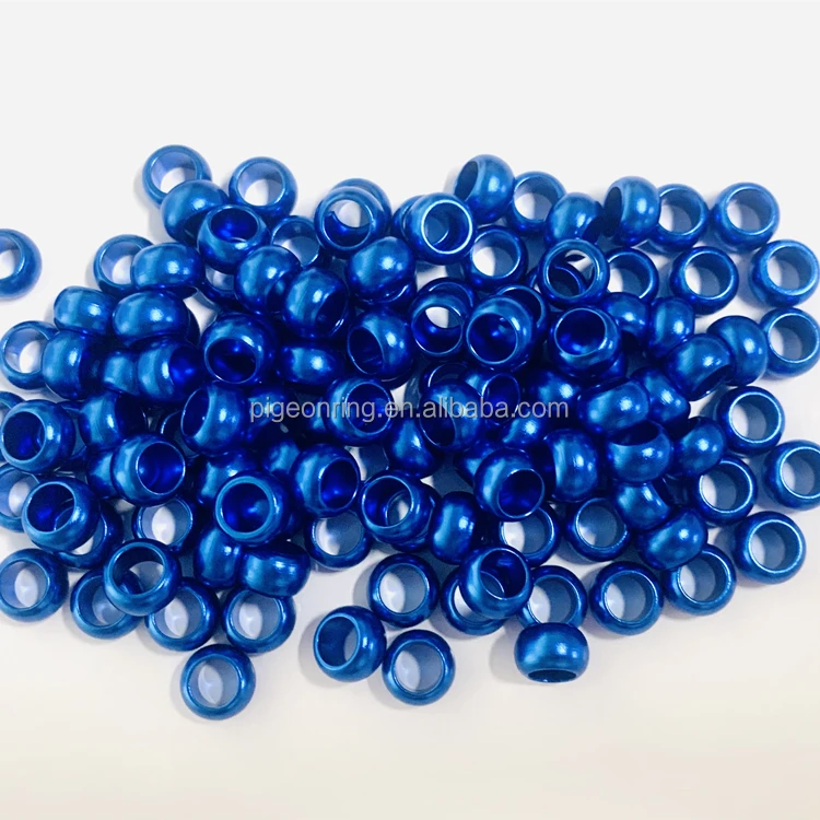 Wholesale High quality circular type aluminium bird rings 5.5mmmm Aluminium bird Leg Bands Canary Leg Bands