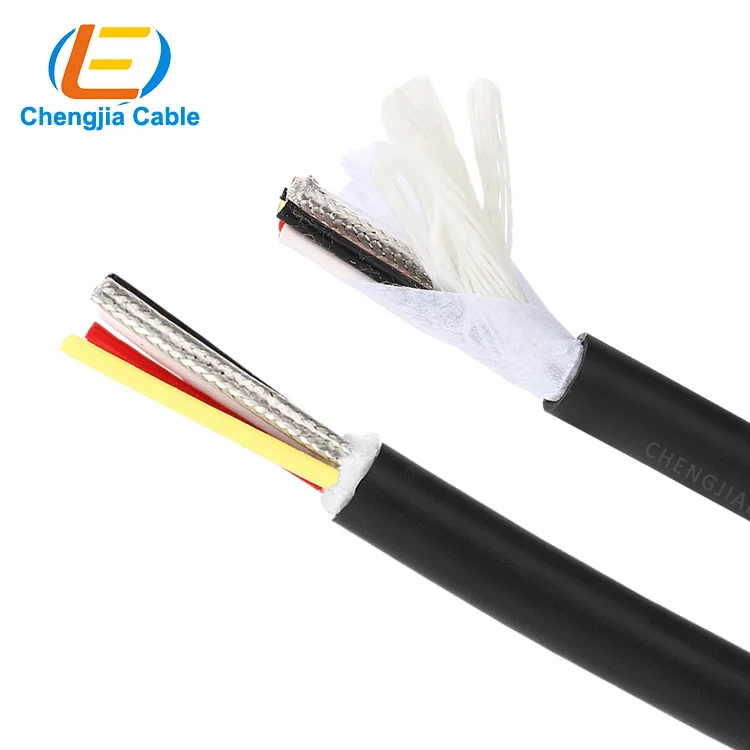 Flame Retardant Industrial Automation Continuous Flexibility Kuka Robot Cable