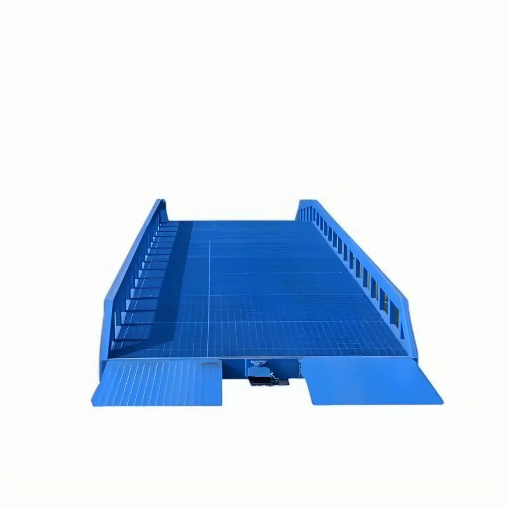 China high quality dock leveler Portable Mobile boarding bridge  fixed hydraulic boarding bridge with customized