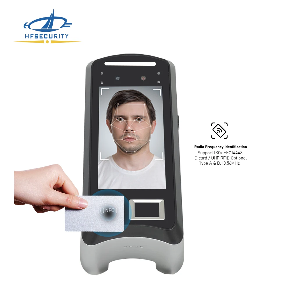 HFSecurity X05 POE NFC android биометрическое устройство для контроля доступа к инфраструктуре отпечатков пальцев