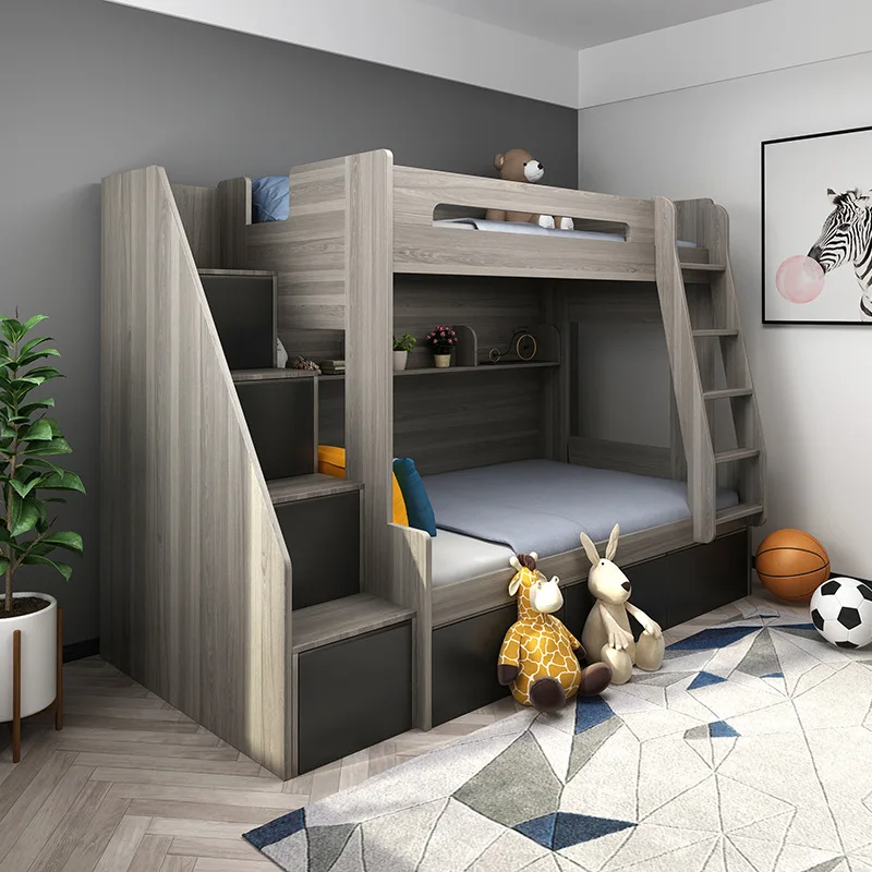 Good Quality Cheap Storage Modern Wood Bedroom Children Bunk Bed
