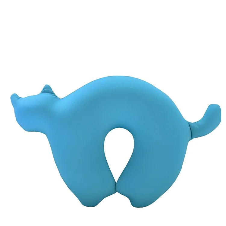 Cat Shape Cartoon shaped Traveling Neck Pillow Memory foam Filling Pillow