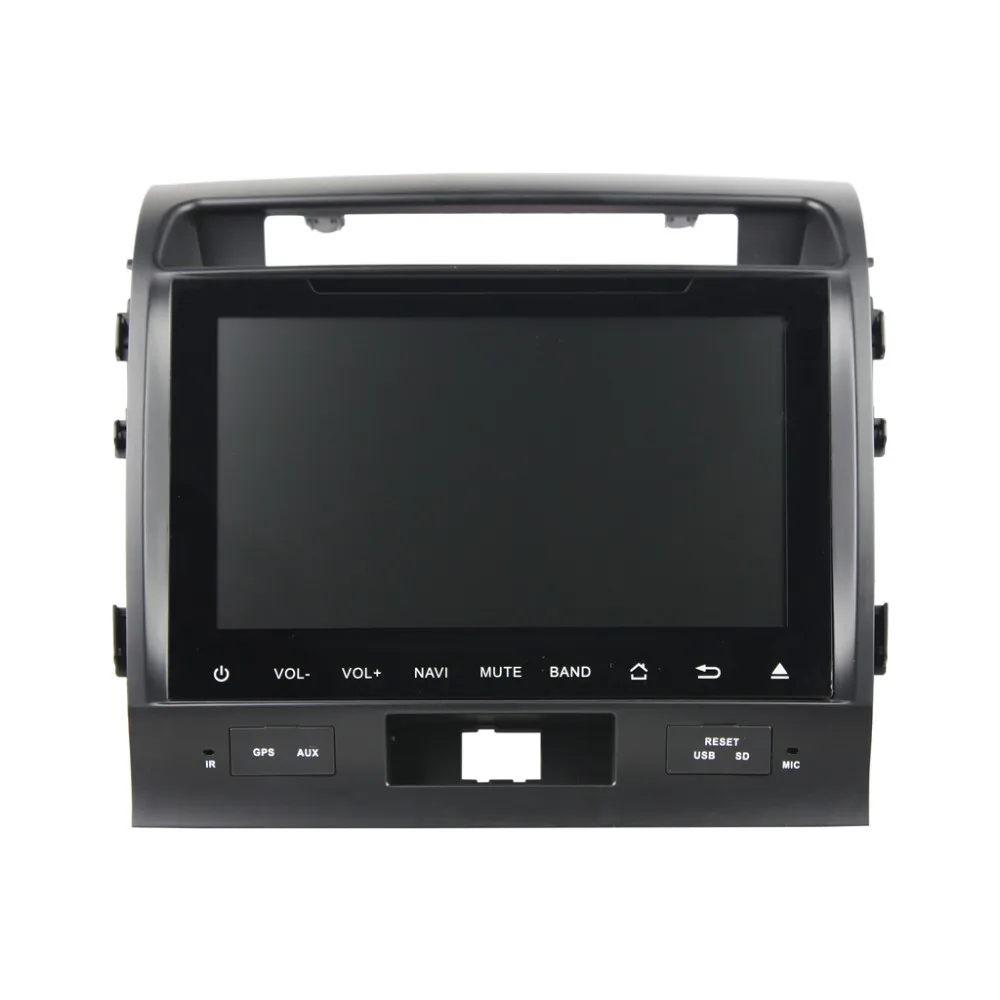 KD-9009 touch button Wireless Carplay Auto Android 13 Car Stereo Radio Audio DVD GPS Navigation for  Land Cruiser 2008-2012