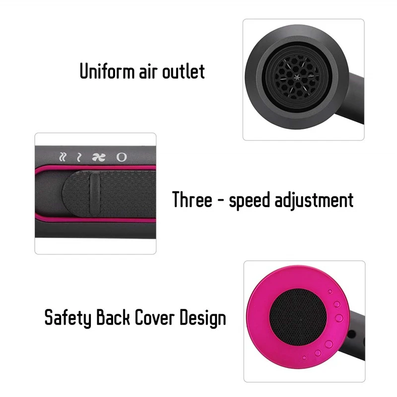 Home Use Negative Ion Hair Blow Dryer Fast Drying Hot Cool High Power High Speed Hair Dryer Professional Salon