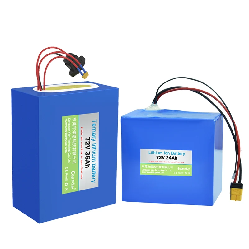 24V 36V 48V 60V 72V 18650 21700 10ah 20ah 30ah 40ah 50ah 60ah 100ah rechargeable lithium ion battery pack