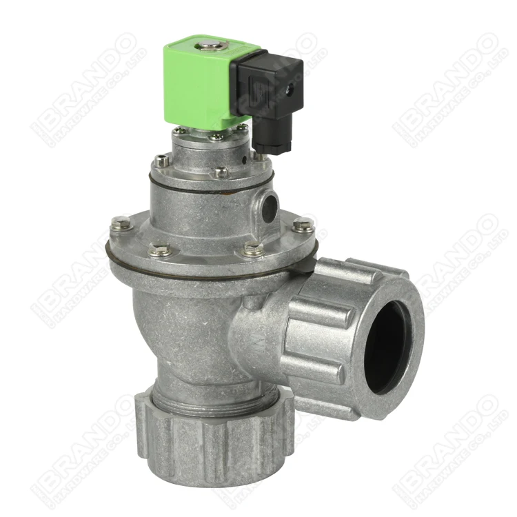 BFEC DMF-ZM-40S 1 1/2' Fixed Nut Quick Mount Solenoid Diaphragm Pulse Jet Valve For Dust Collector Bag Filter 24VDC 220VAC