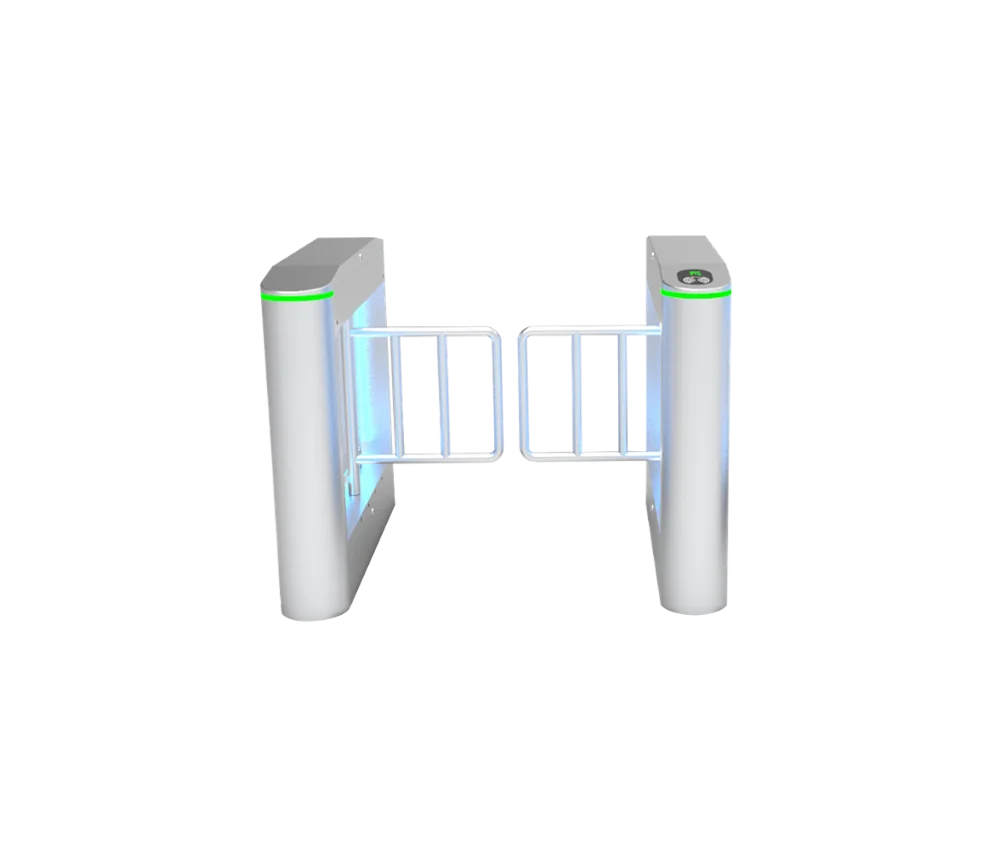 Fingerprint Access Control Swing Turnstile Barriers Gate Electronic Turnstile Door