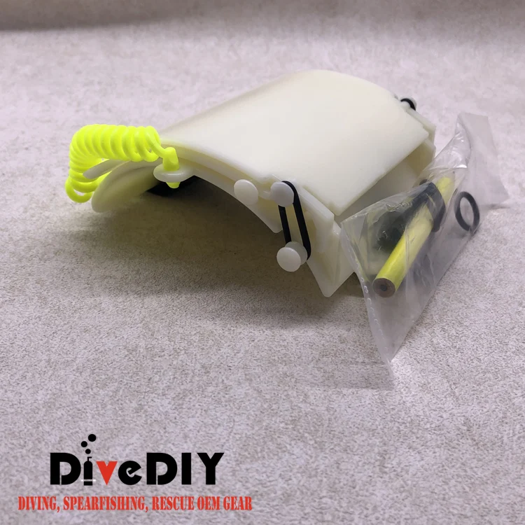 scuba dive equipment diving write slate with arm holder and pen tieed underwater recording equipment