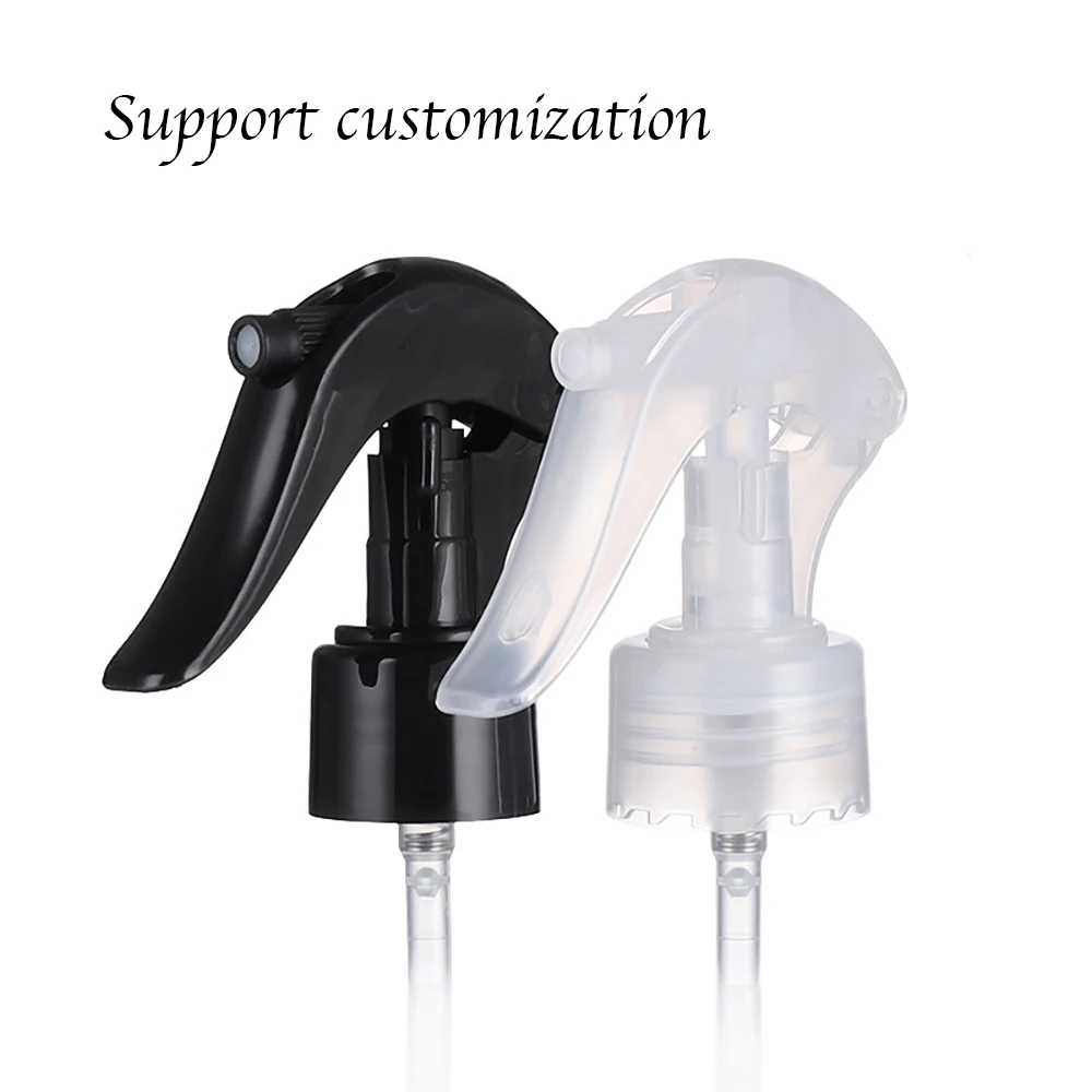 PP Plastic Trigger Sprayer Black Clear 24-410 24/410 28/410 Atomizador Spray Pump Mini Trigger Sprayer For Bottle