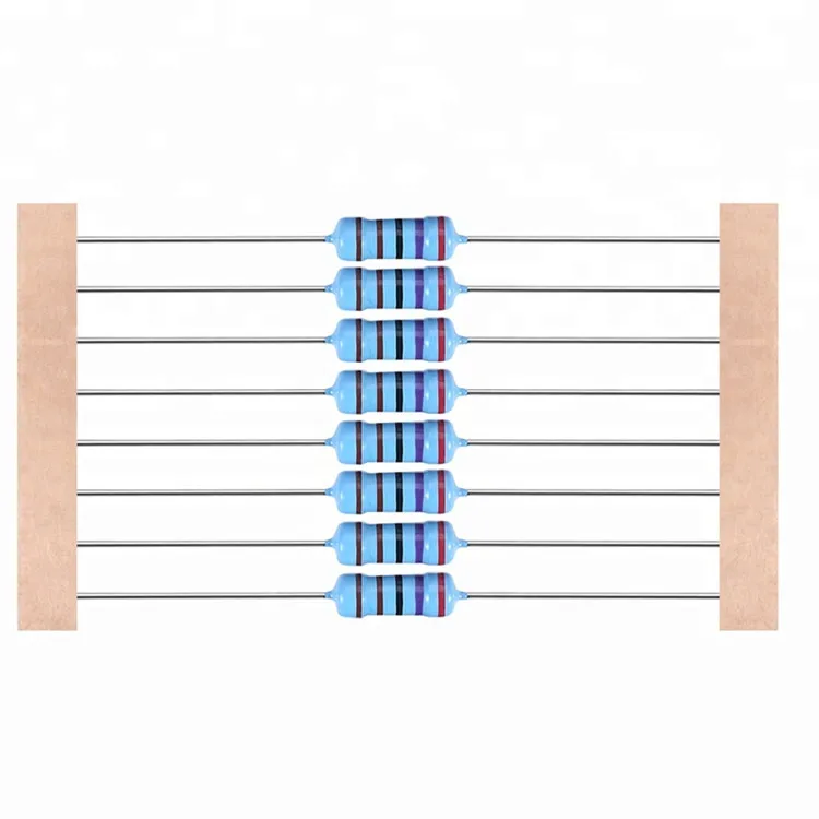 1/8w, 1/6w, 1/4ws, 1/4w, 1/2ws, 1/2w, 1WS, 1W, 2WS металлический пленочный резистор o.25w резистор 10k 1%, цветное кольцо, металлическая пленка, сопротивление