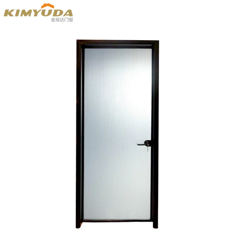 JYD toilet door design aluminium bathroom door Aluminium Hinged Doors