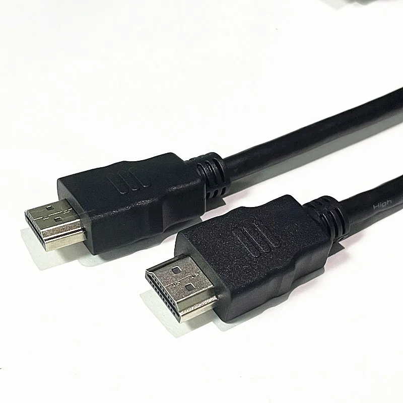 Кабель HD 1 8 м (6 футов) 1080P никелированный кабель 3D HDMI для PS4 ЖК-проектора телевизора ПК