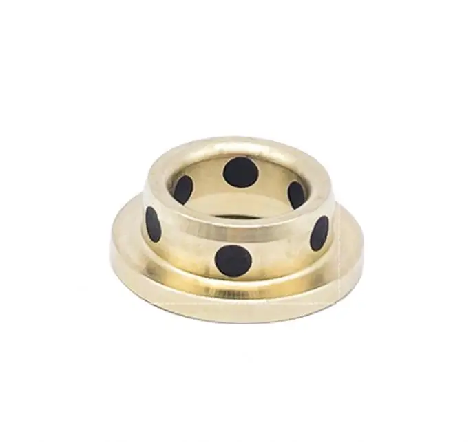 YHD OFN01 Self Lubricating Bushing with Oil Groove Factory Price Copper Alloy High Quality F7 M6 Oil-Free Guide for Machine