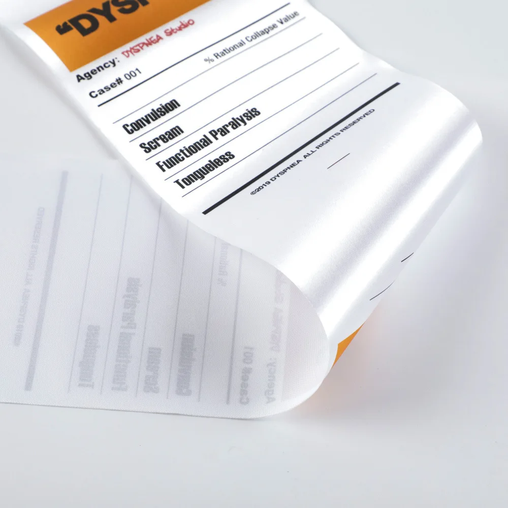 Satin Ribbon Clothing Wash Care Label for Clothing