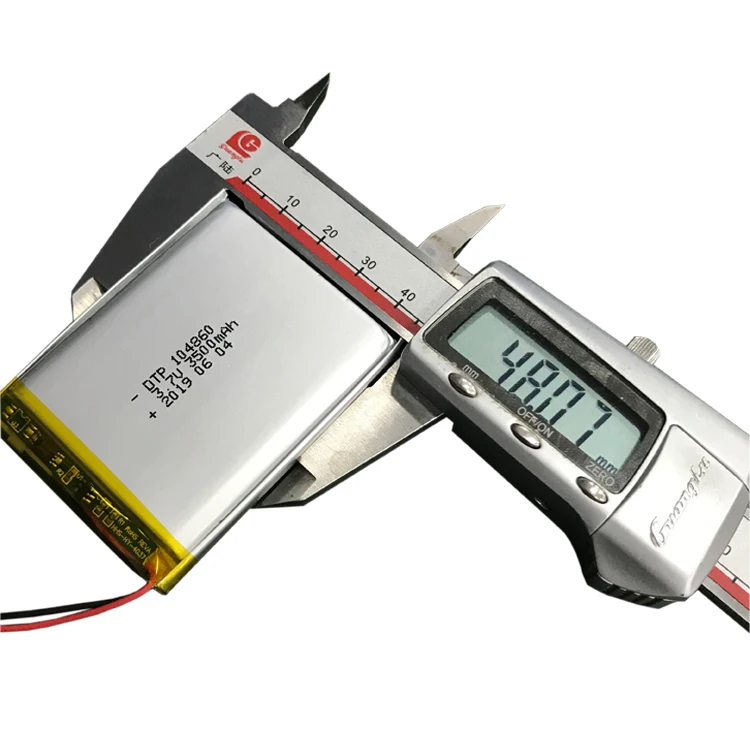 CB UN38.3 MSDS 105060 квадратный аккумулятор 3,7 в 3500 мач для электрического крана горячей воды