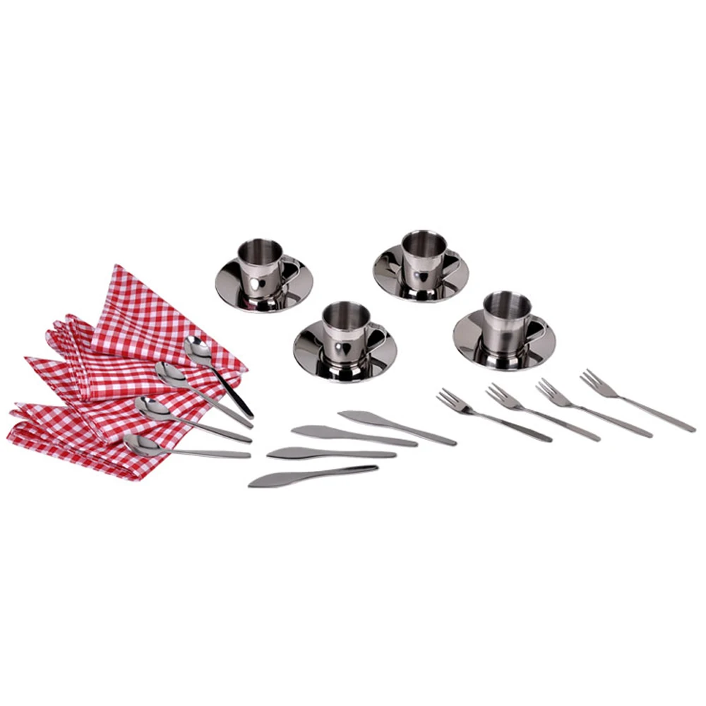 Лидер продаж кухонные гаджеты аксессуары игрушечный набор для детей 4 шт. модульные из нержавеющей стали игровой оптовой продажи