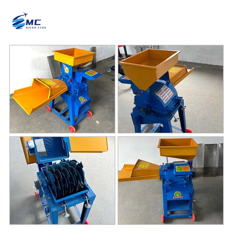 Chaff Cutter Chopper Machine Food Processor With Meat Grinder For Animal Feeds