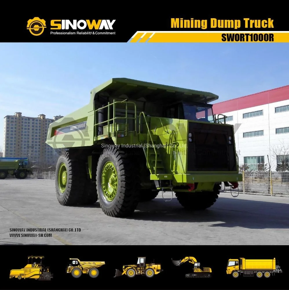 SINOWAY SWORT1000R mining dump truck 90 ton mining rigid dump truck with factory price