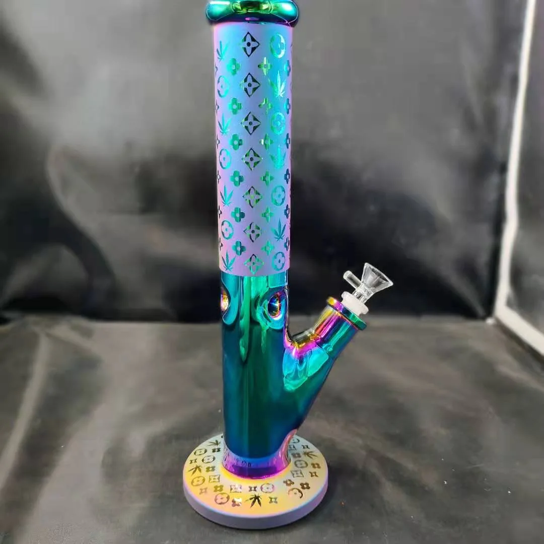 
 Novelty water glass pipe with customized OEM logo customized shape and color  