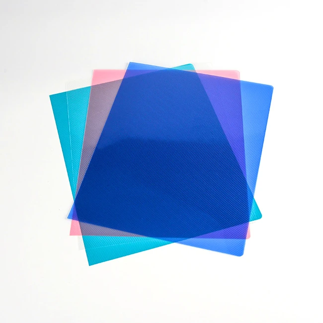 Customized 100% New Material Color Twilled A4 0.3mm pp sheet polypropylene Sheet For Stationery