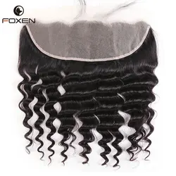 13X6 Hd Lace Frontal Deep Wave,Lace Frontale Hd Transparent,Hd Lace Frontal Closure With Baby Hair