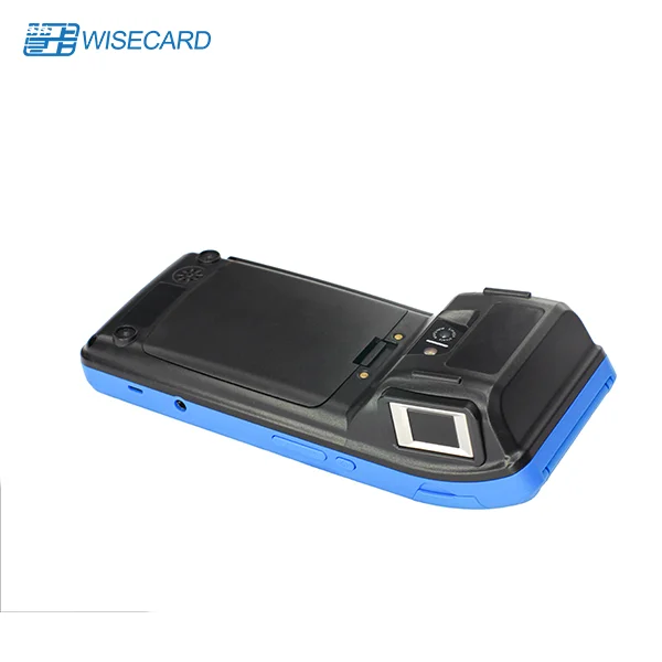 Wisecard T90 cheap price Portable Mobile 4G Android Handheld Pos Terminal Ticketing POS system With Printer for Mobile Payment