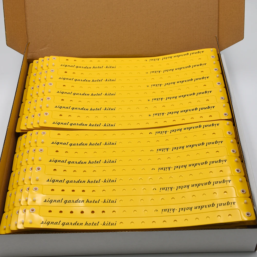 DUBAND Cheap Plastic Vinyl Wristbands Custom Printing Bracelet for Events