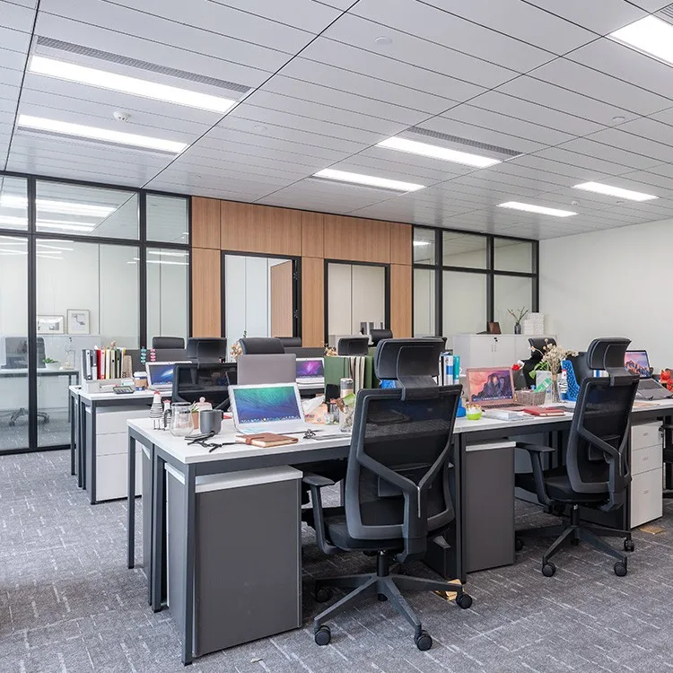 High quality hot sale glass 60 x 60 600*600 1200x300 ich round side lit 3d recessed led grille panel light de 4000k office