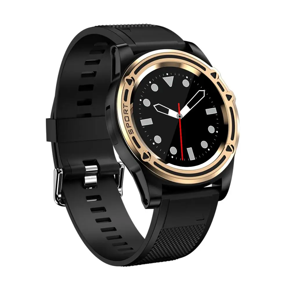 DT18 Смарт спортивные часы независимая карта связи Золото HD видео камера smartwatch С facebook напоминание