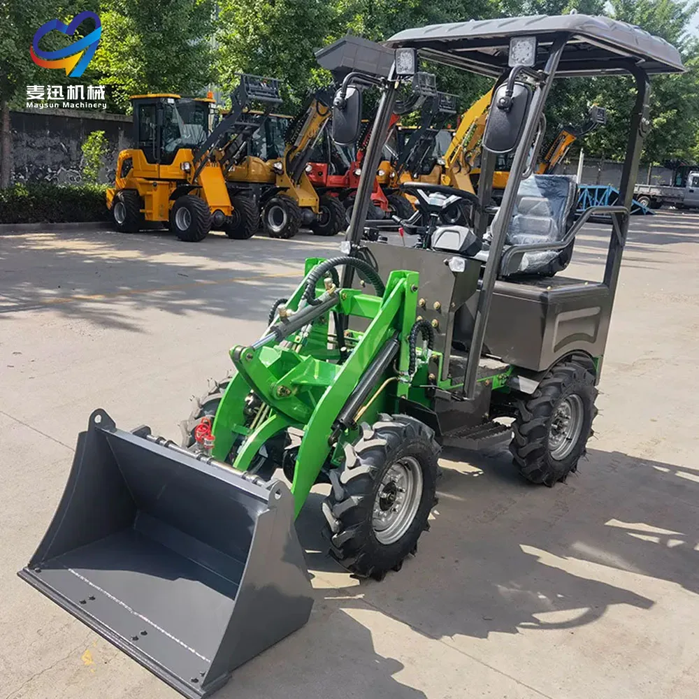 JK10 20 Hot Sale Mini Small Tractor with Front End Loader and Backhoe Max UNIQUE Diesel Travel