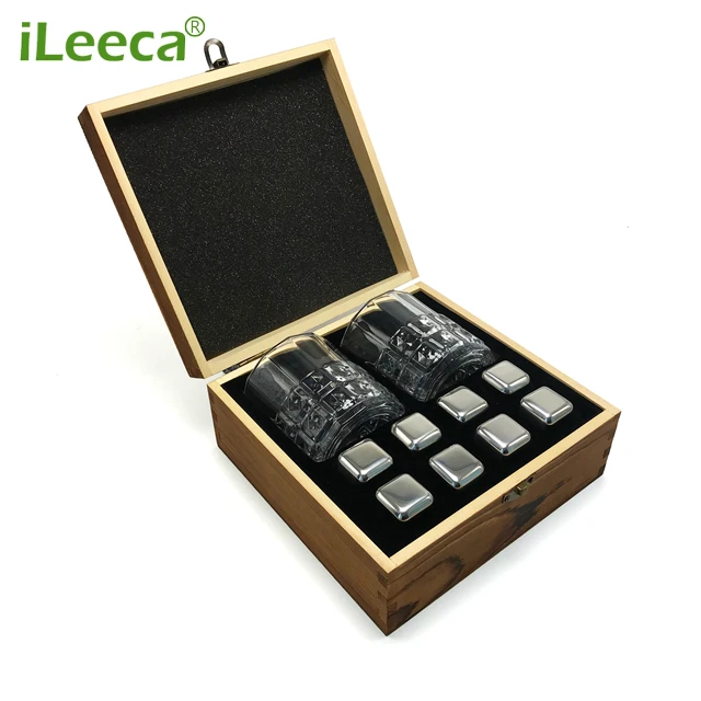 Reusable Heart Shape Stainless Steel Ice Cubes,Whiskey Stones,Cooling Rocks for Wine, Coffee and Soda