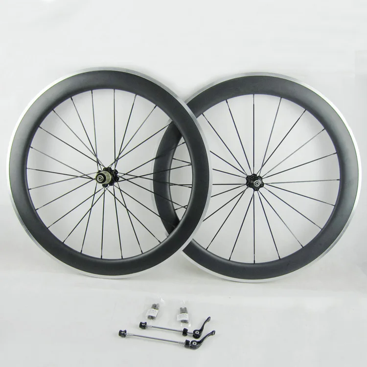 
IPLAY 700C carbon rim clincher 60mm alloy brake surface carbon road wheel aluminum brake surface powerway R36 carbon wheels 25mm 