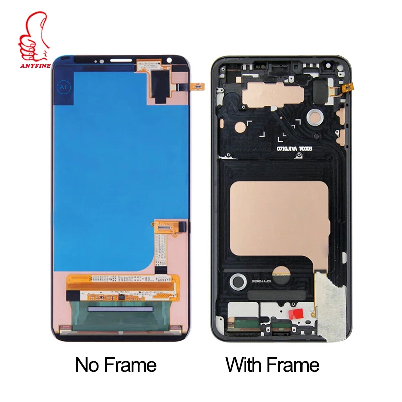 For lg v30 display with Frame Digitizer Assembly For LG V30 LCD