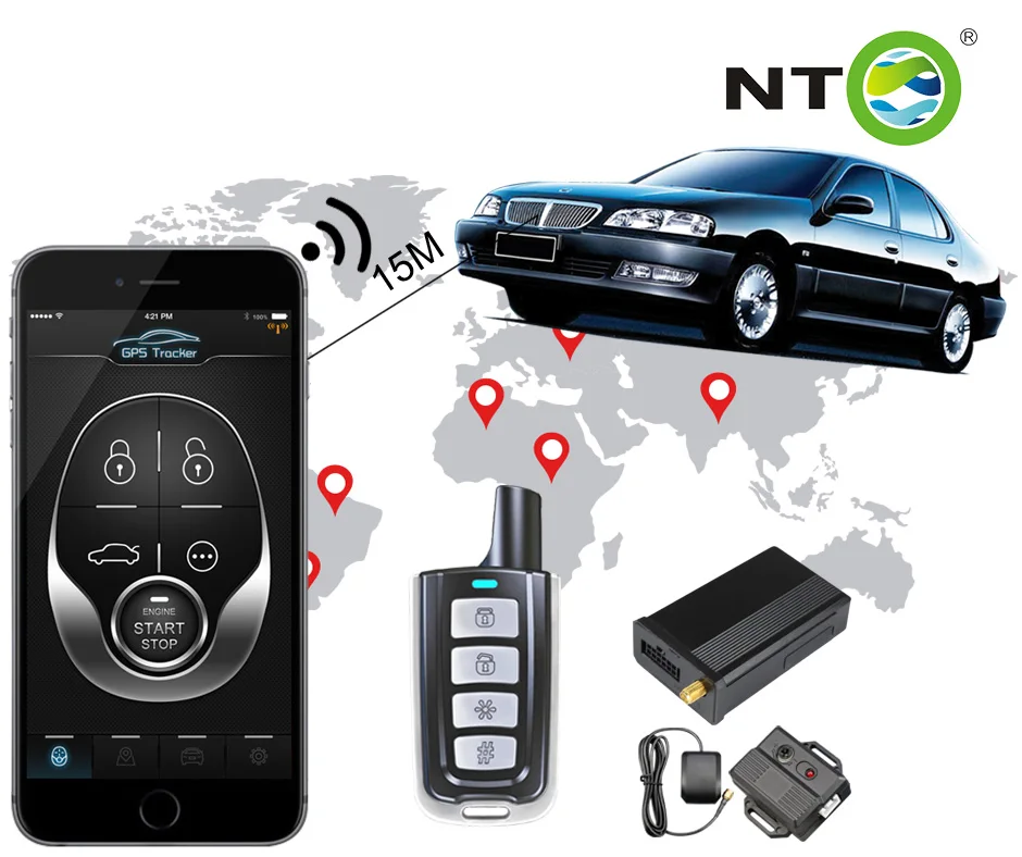 NTO Online Real Time Locator Truck Fleet Management Gps Precise Locating Build-In Shock Sensor Vehicle Gps Tracker Device