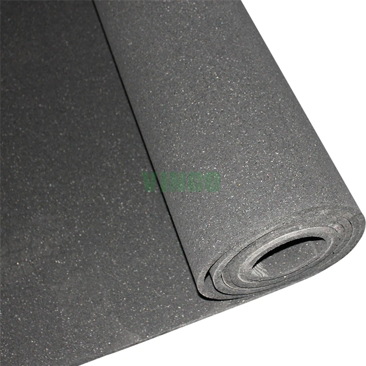 Soundproof Carpet  rubber shock damping mat
