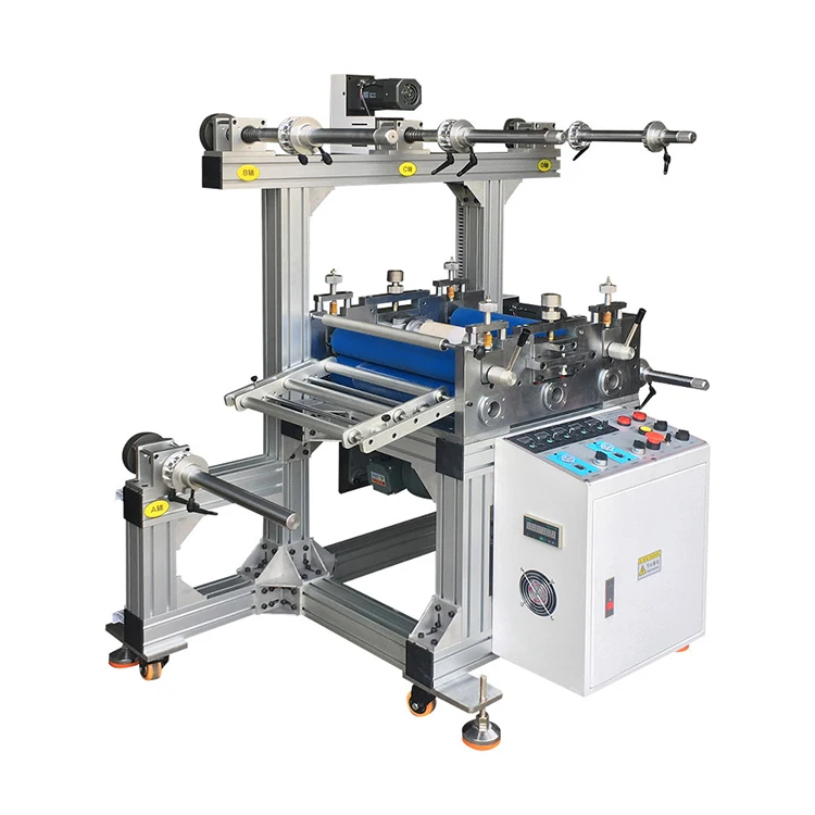 Customized Quality Guaranteed Three Layer Laminator Film Roll Slitting Machine Half-Cut Slitting Function slitting machine