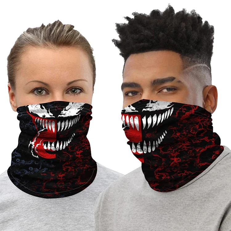 Four Colleges Golden Lion Badger Eagle Snake Bike Riding Scarf Variety Magic Headband Mesh Bandana