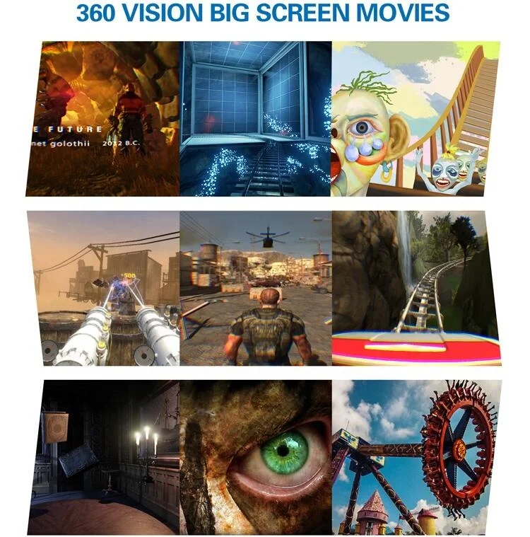 
VART CE RoHS 9D VR Cinema 6 Seats Virtual Reality Chair 6Dof Motion Platform 9D VR Simulator 