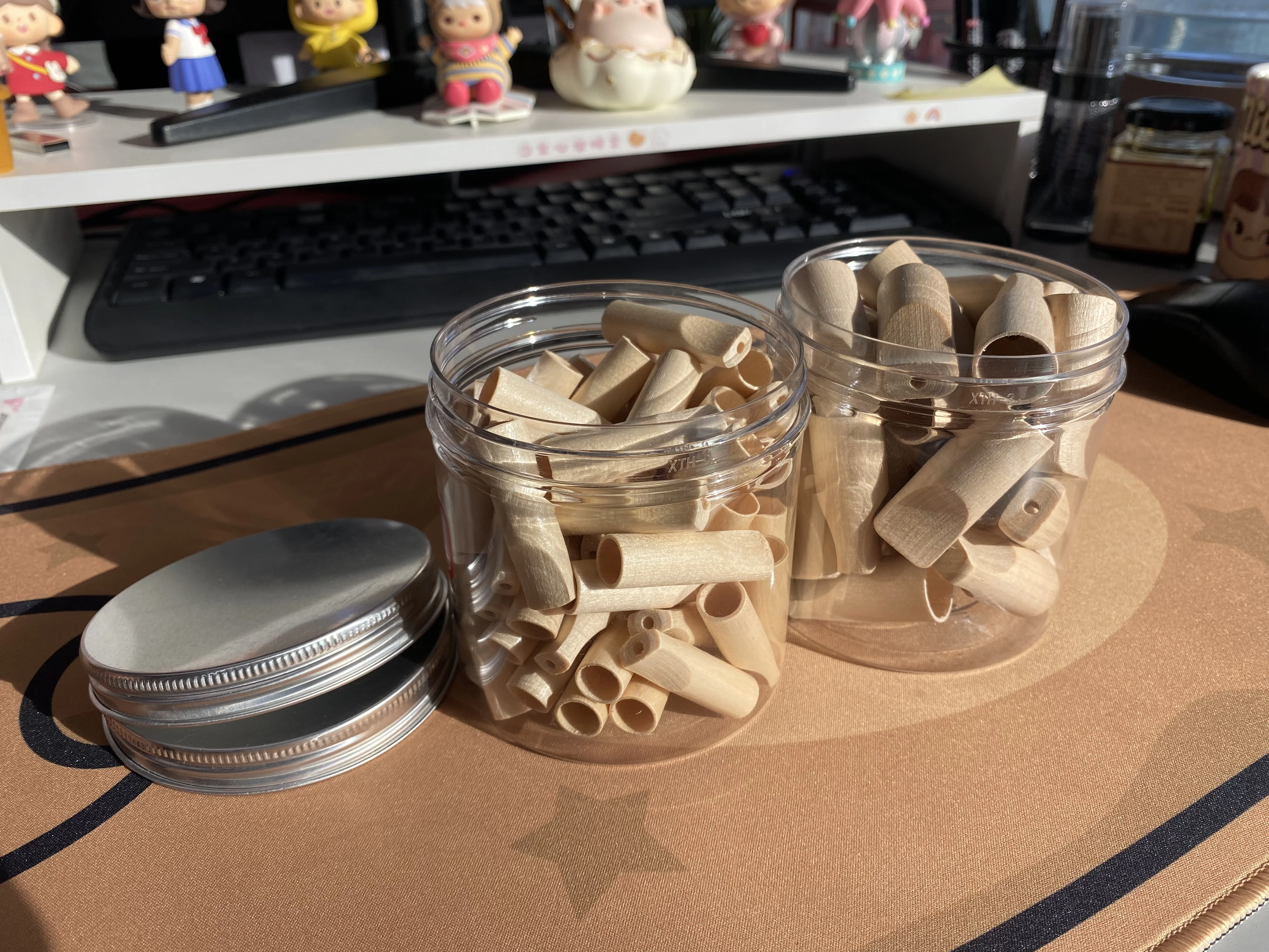 Wooden cigarette holder smoking accessories logo custom mouthpiece cigarette filter with different tastes