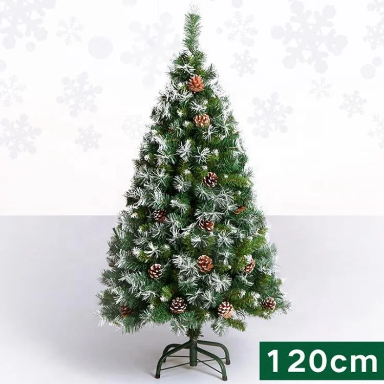 2025 Xmas Tree High Quality Green PVC 180 cm 210 cm PET PE Mixed New Made Artificial Christmas Tree With Ornaments