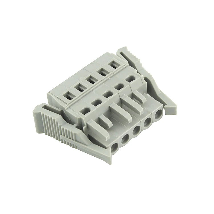 Plastic Screwless Electrical Wiring Connectors Female Wire To Wire Terminal Block