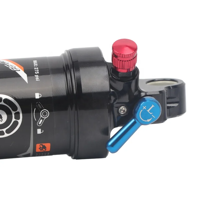  Оригинальный DNM 38RC 190 мм MTB горный велосипед сплав Пневматическая Пружина Задний амортизатор велосипедный
