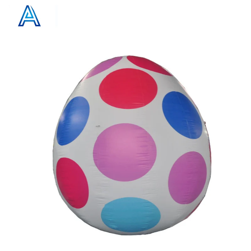 Cheap price huge large giant outdoor inflatable round eggs model for holiday celebration and commercial advertisements