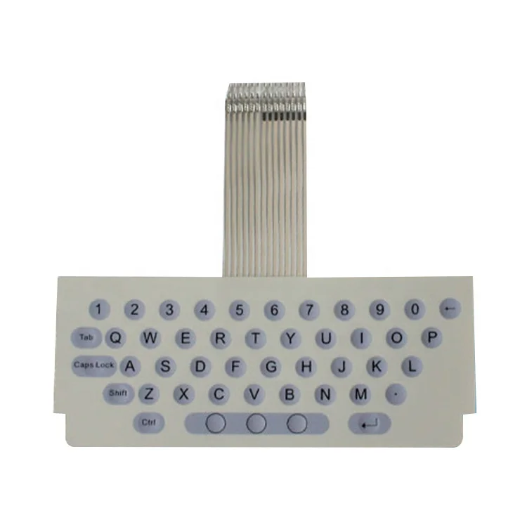 Wholesale OEM Design Small Large Membrane Keyboard PC Lexan Label Switch Membrane for Medical Equipment