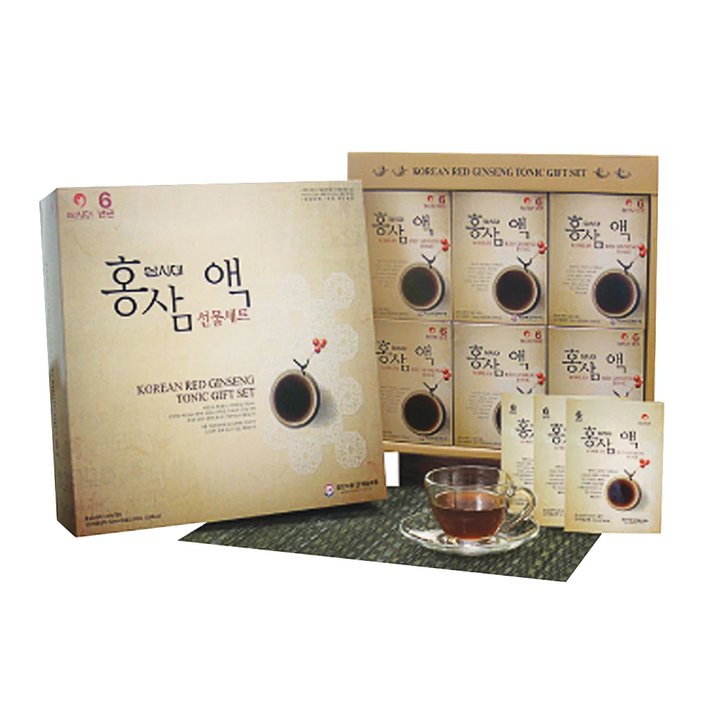 KOREAN RED GINSENG TONIC Korea Easy Simply Health Herb Extract Panax Higher Effect Recovering Fatigue Daily Health Care Items