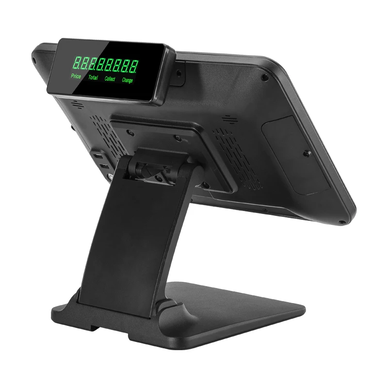 2024 15.6 inch hot sale foldable pos terminal monitor touch screen pos pc monitor for business