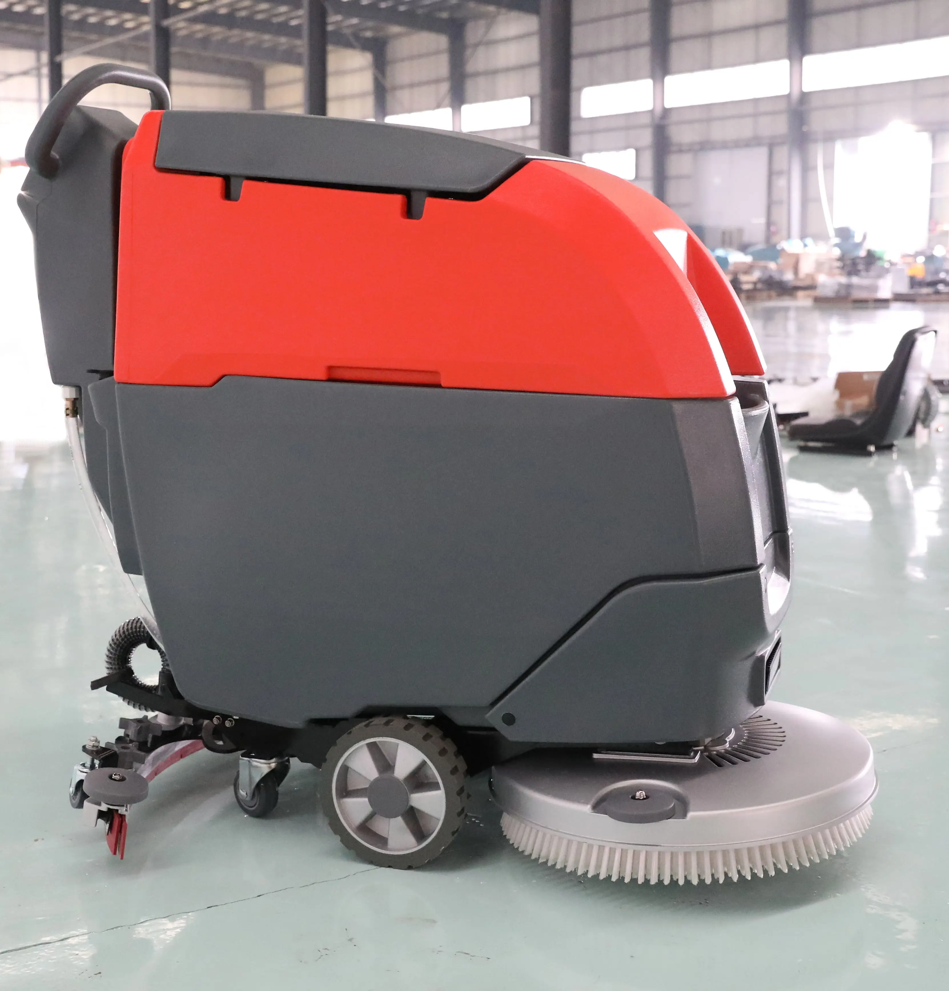 cleaning certified electric automatic cleaning floor scrubber for marble granite cement tile wood floors