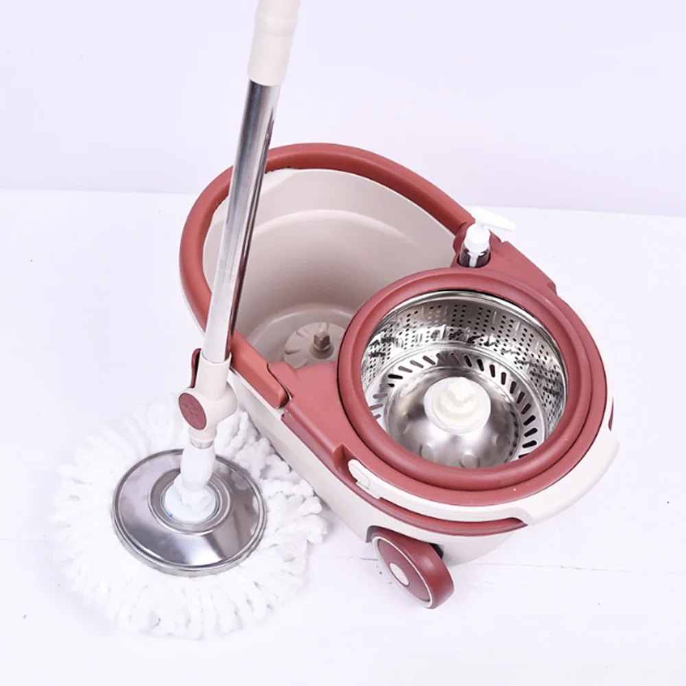 Home cleaning High Quality Best Price mop and bucket with spin Squeeze Mop Bucket