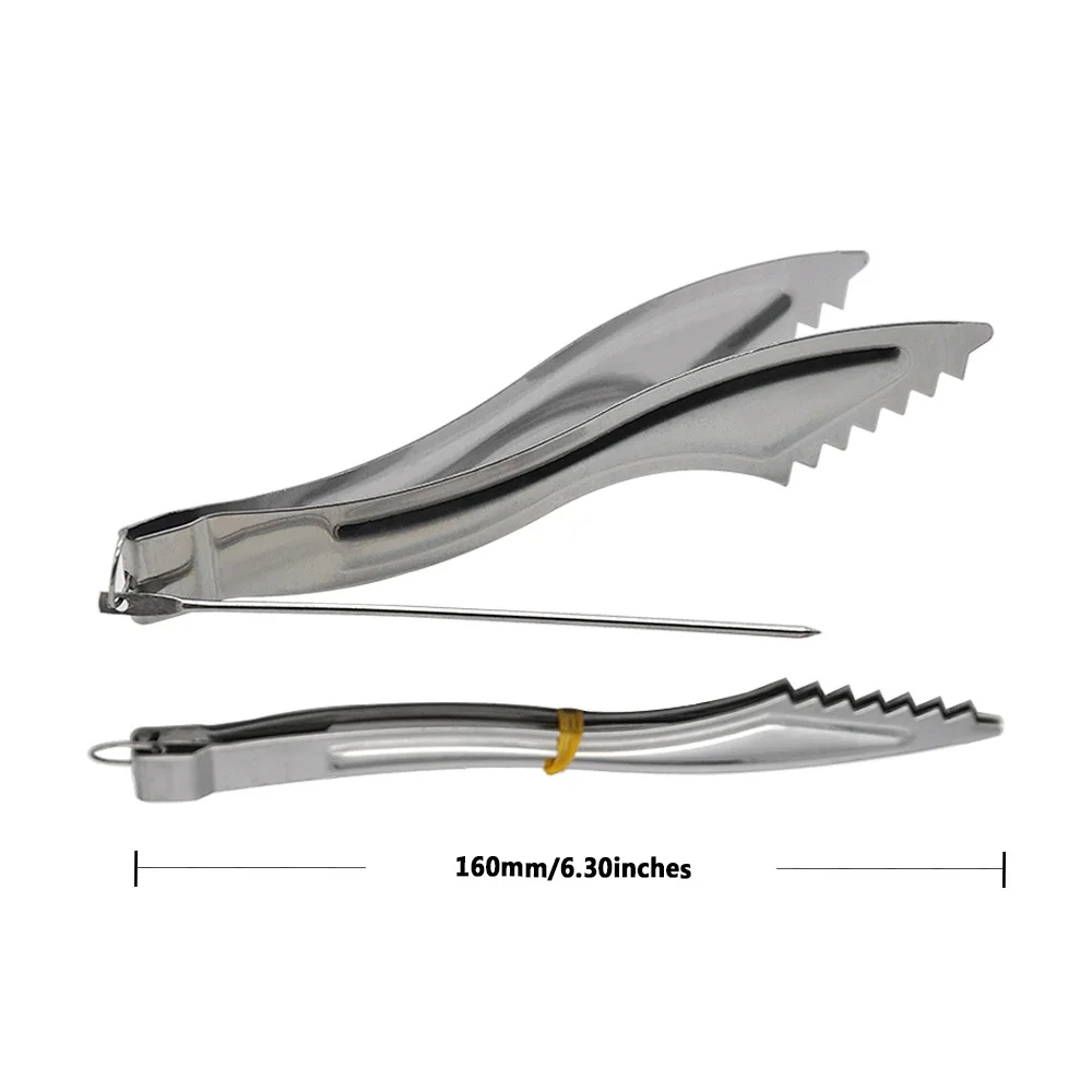Hookah Tongs Sets Stainless Steel Charcoal Metal Narguile Shisha Coals Tongs With Long Pokers Tong Clips