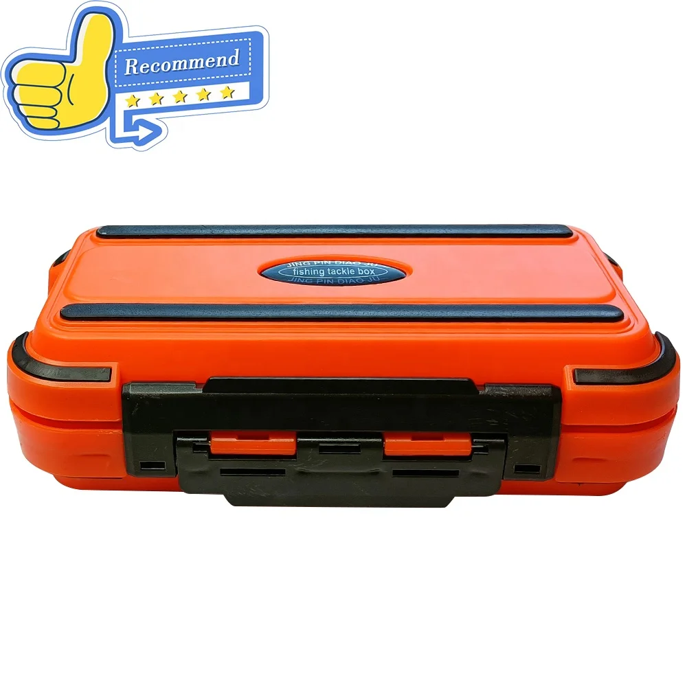 Newbility hot selling 16cm*9cm*5cm  Lure bait Set Accessories Flies  Double Side Fishing Lure Tackle Boxes